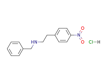 N-benzyl-2-(4-nitrophenyl)ethan-1-amine hydrochloride