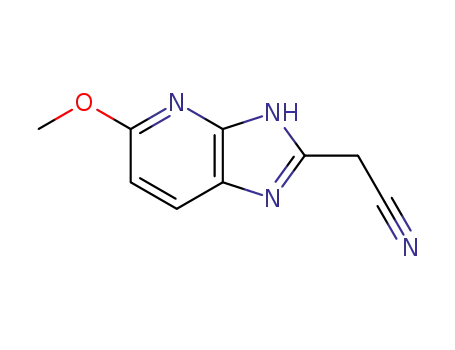 2-(5-methoxy-3H-imidazo[4,5-b]pyridin-2-yl)acetonitrile