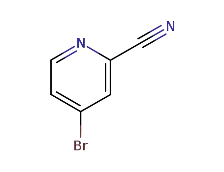 Molecular Structure of 62150-45-2 (4-BROMO-PYRIDINE-2-CARBONITRILE)