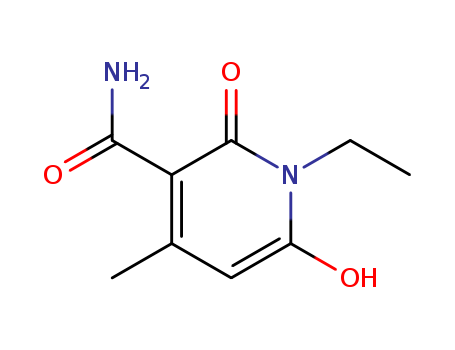 1-Ethyl-1,2-dihydro-6-hydroxy-4-methyl-2-oxo-3-pyridinecarboxamide