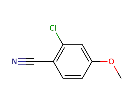 Molecular Structure of 127666-99-3 (2-CHLORO-4-METHOXYBENZONITRILE)