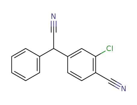 (3-chloro-4-cyanophenyl)-phenylacetonitrile