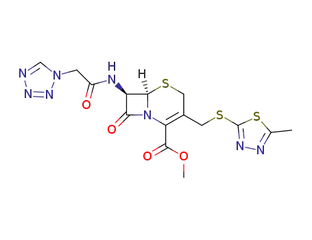 Molecular Structure of 79239-19-3 (cefazolin delta-2-methyl ester)