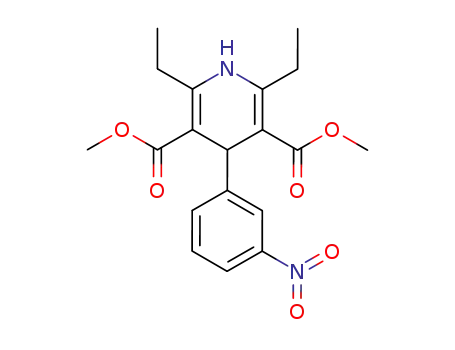 2,6-Diethyl-4-(3-nitro-phenyl)-1,4-dihydro-pyridine-3,5-dicarboxylic acid dimethyl ester