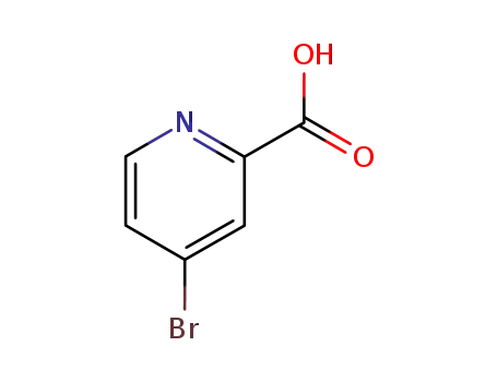 Molecular Structure of 30766-03-1 (4-Bromopyridine-2-carboxylic acid)