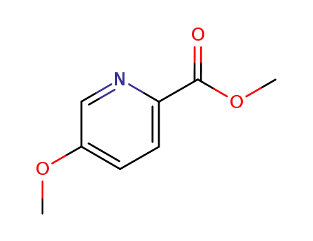 Molecular Structure of 29681-39-8 (METHYL 5-METHOXYPYRIDINE-2-CARBOXYLATE)