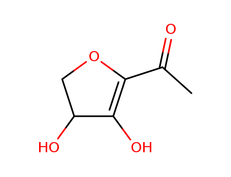 Molecular Structure of 19872-46-9 (Ethanone, 1-(4,5-dihydro-3,4-dihydroxy-2-furanyl)-)