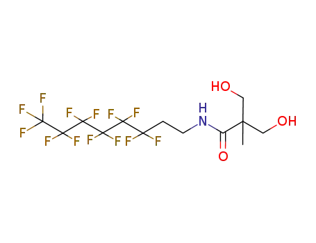 3-Hydroxy-2-hydroxymethyl-2-methyl-N-(3,3,4,4,5,5,6,6,7,7,8,8,8-tridecafluoro-octyl)-propionamide