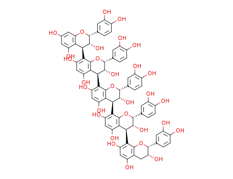 Molecular Structure of 86631-39-2 (Cinnamtannin II)