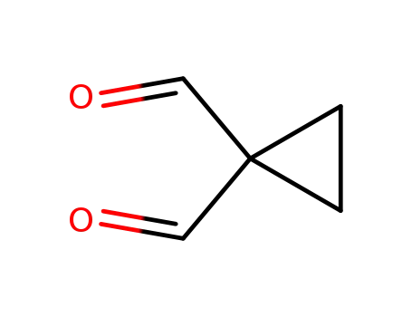 Molecular Structure of 136476-41-0 (1,1-Cyclopropanedicarboxaldehyde)