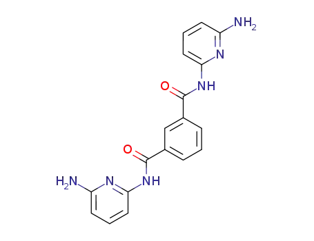Molecular Structure of 112817-57-9 (1,3-Benzenedicarboxamide, N,N'-bis(6-amino-2-pyridinyl)-)