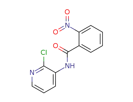 Molecular Structure of 1028-86-0 (N-(2-CHLOROPYRIDIN-3-YL)-2-NITROBENZAMIDE)