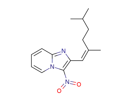 Z-2-(2,5-dimethyl hexen-1-yl) 3-nitroimidazo<1,2-a>pyridine