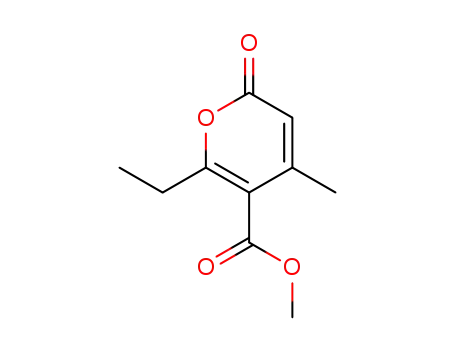 methyl 6-ethyl-4-methyl-2-oxo-2H-pyran-5-carboxylate