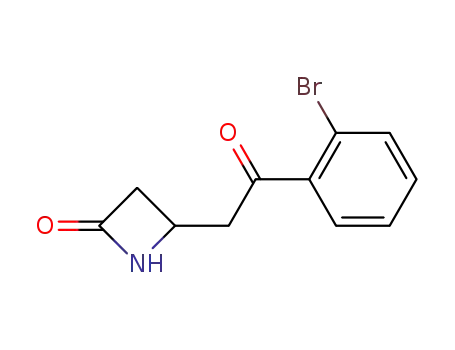 4-(o-bromobenzoylmethyl)azetidin-2-one