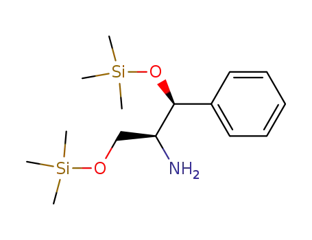 (1S,2S)-1-phenyl-2-amino-1,3-di(trimethylsilanyloxy)-propane