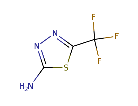 2-Amino-5-(trifluoromethyl)-1,3,4-thiadiazole(10444-89-0)