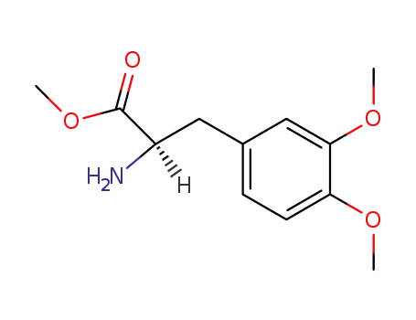 Molecular Structure of 78392-35-5 (D-Tyrosine, 3-methoxy-O-methyl-, methyl ester)