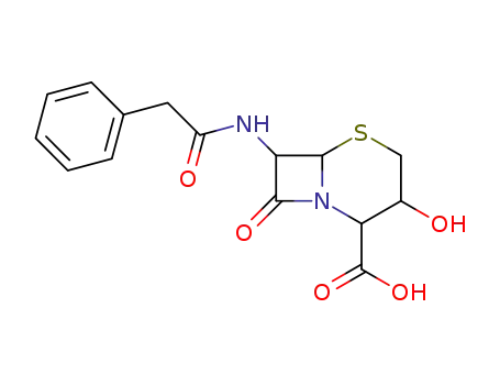 3-hydroxy-7-phenylacetamido-cepham-4-carboxylic acid