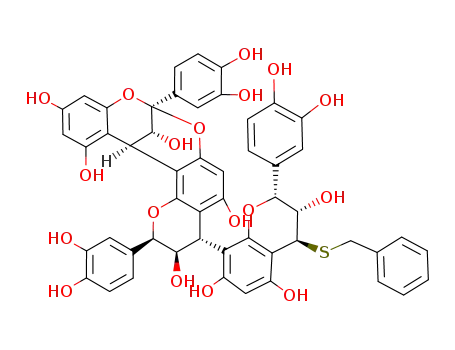 cinnamtannin B1 4''-benzylthioether