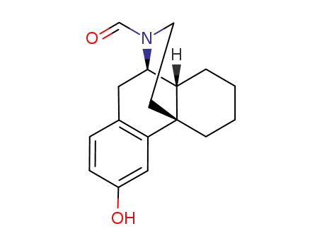 (+)-3-hydroxy-17-formylmorphinan