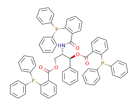 (-)-tris-O1,N2,O3-<2-(diphenylphosphino)benzoyl>-L-(+)-threo-2-amino-1-phenyl-1,3-propanediol