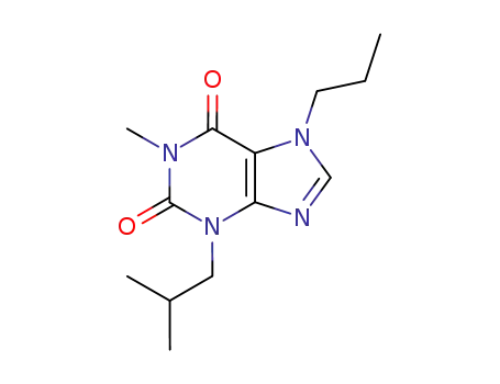 1-methyl-7-propyl-3-isobutylxanthine