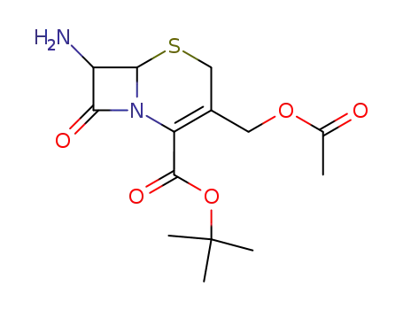 3-[(Acetyloxy)methyl]-7-amino-8-oxo-5-thia-1-azabicyclo[4.2.0]oct-2-ene-2-carboxylic acid tert-butyl ester