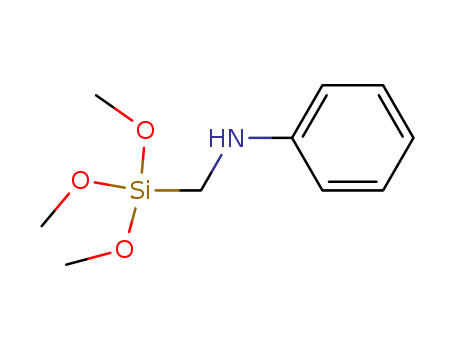 77855-73-3,Anilino-methyl-trimethoxysilane,(Anilinomethyl)(trimethoxy)silane;(Phenylaminomethyl)trimethoxysilane;Geniosil XL 973;N-Phenylaminomethyltrimethoxysilane;ND 73;