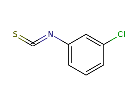 Molecular Structure of 2392-68-9 (3-CHLOROPHENYL ISOTHIOCYANATE)