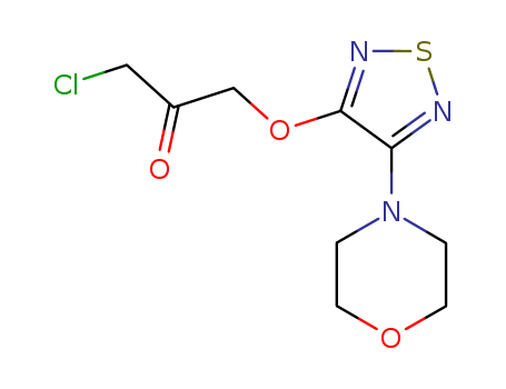 4-MORPHOLIN-4-YL-1,2,5-THIADIAZOL-3-YL CHLOROACETATE