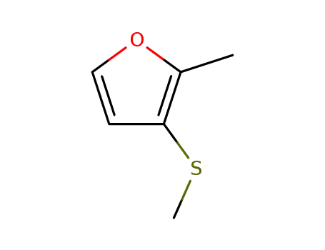 Molecular Structure of 63012-97-5 (2-Methyl-3-(methylthio)furan)