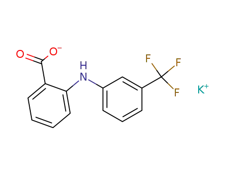 Potassium; 2-(3-trifluoromethyl-phenylamino)-benzoate