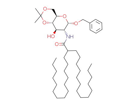 Benzyl 2-deoxy-4,6-O-isopropylidene-2-(2-tetradecylhexadecanoylamino)-α-D-glucopyranoside