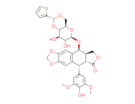 Molecular Structure of 29767-20-2 (Teniposide)
