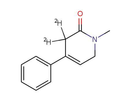 1-methyl-4-phenyl-3,6-dihydro-2-pyridone-3,3-d2