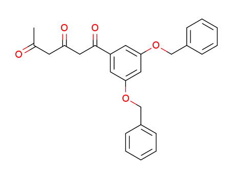 1-(3,5-Bis-benzyloxy-phenyl)-hexane-1,3,5-trione