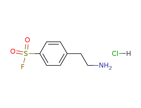 Benzenesulfonyl fluoride, 4-(2-aminoethyl)-, hydrochloride (1:1)(30827-99-7)