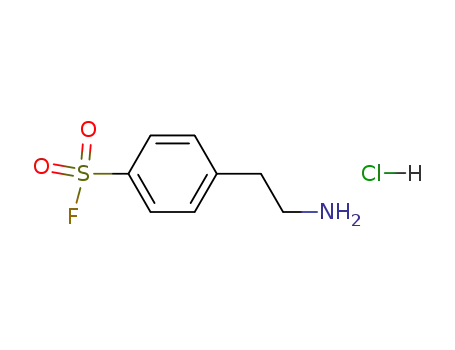 4-(2-Aminoethyl)benzenesulfonyl fluoride;hydron;chloride
