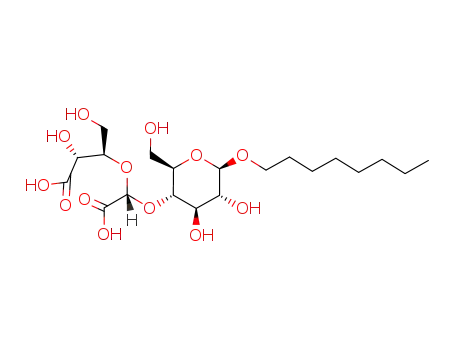 (2R,3R)-3-[(R)-Carboxy-((2R,3S,4R,5R,6R)-4,5-dihydroxy-2-hydroxymethyl-6-octyloxy-tetrahydro-pyran-3-yloxy)-methoxy]-2,4-dihydroxy-butyric acid