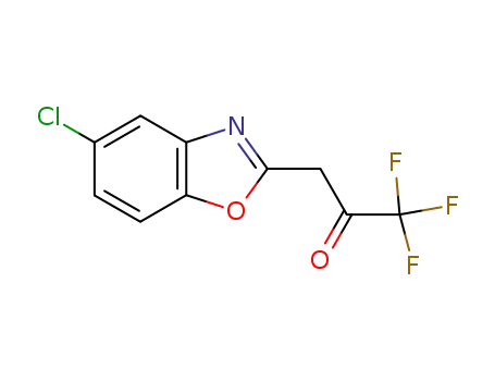 5-chloro-2-(1,1,1-trifluoroacetonyl)-benzoxazole