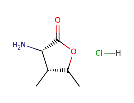 (3S,4R)-3-Amino-4,5-dimethyl-dihydro-furan-2-one; hydrochloride