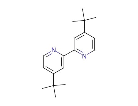 Molecular Structure of 72914-19-3 (4 4'-DI-TERT-BUTYL-2 2'-DIPYRIDYL  98)