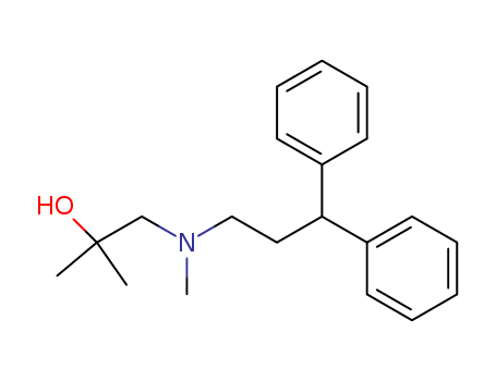 100442-33-9,2,N-Dimethyl-N-(3,3-diphenylpropyl)-1-amino-2-propanol,1-[(3,3-Diphenylpropyl)methylamino]-2-methyl-2-propanol;