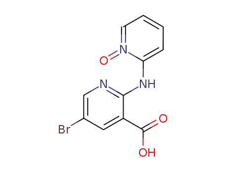 5-Bromo-2-(1-oxy-pyridin-2-ylamino)-nicotinic acid