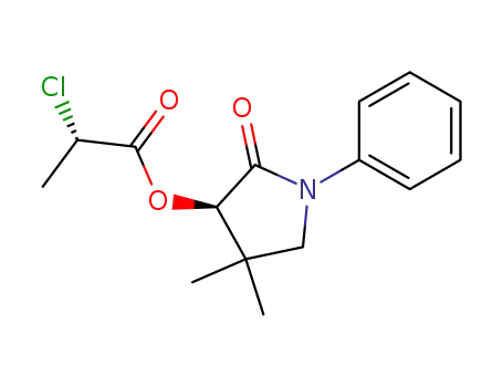 (S)-2-Chloro-propionic acid (R)-4,4-dimethyl-2-oxo-1-phenyl-pyrrolidin-3-yl ester