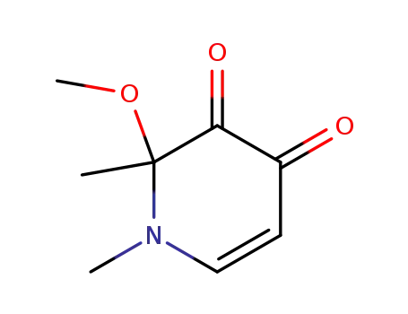 1,2-dimethyl-2-methoxy-1,2-dihydro-pyridine-3,4-dione