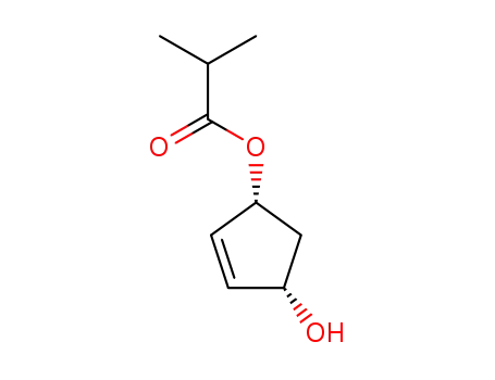 (1R,4S)-(+)-4-hydroxycyclopent-2-enyl isobutyrate