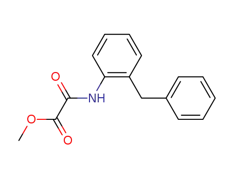 N-(2-benzylphenyl)oxalamic acid methyl ester