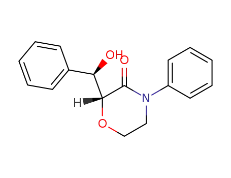 anti-2-(1-hydroxy-1-phenylmethyl)-4-phenyl-3-morpholinone